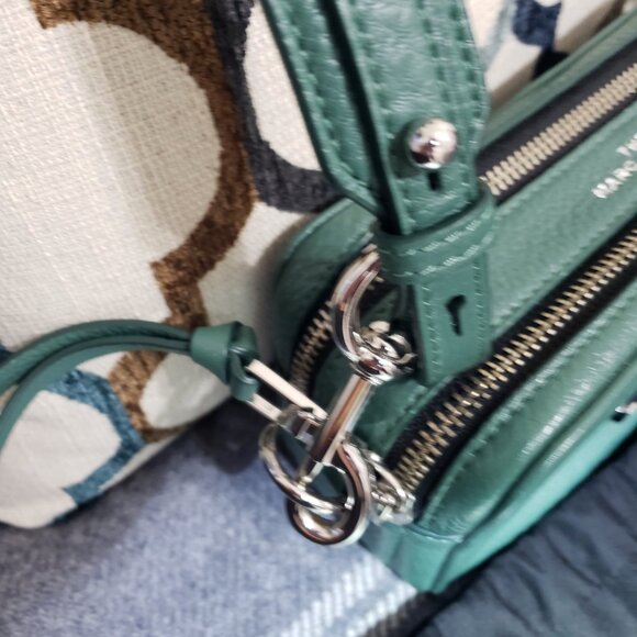 Marc Jacobs Camera bag double zippers pebbled leather - Picture 2 of 9